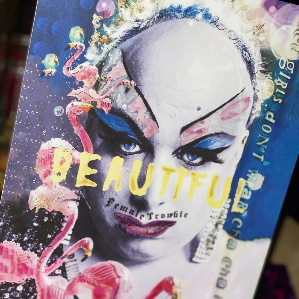 DIVINE VISIONARIES 2019 JOHN WATERS ARTWORK MINT !!!